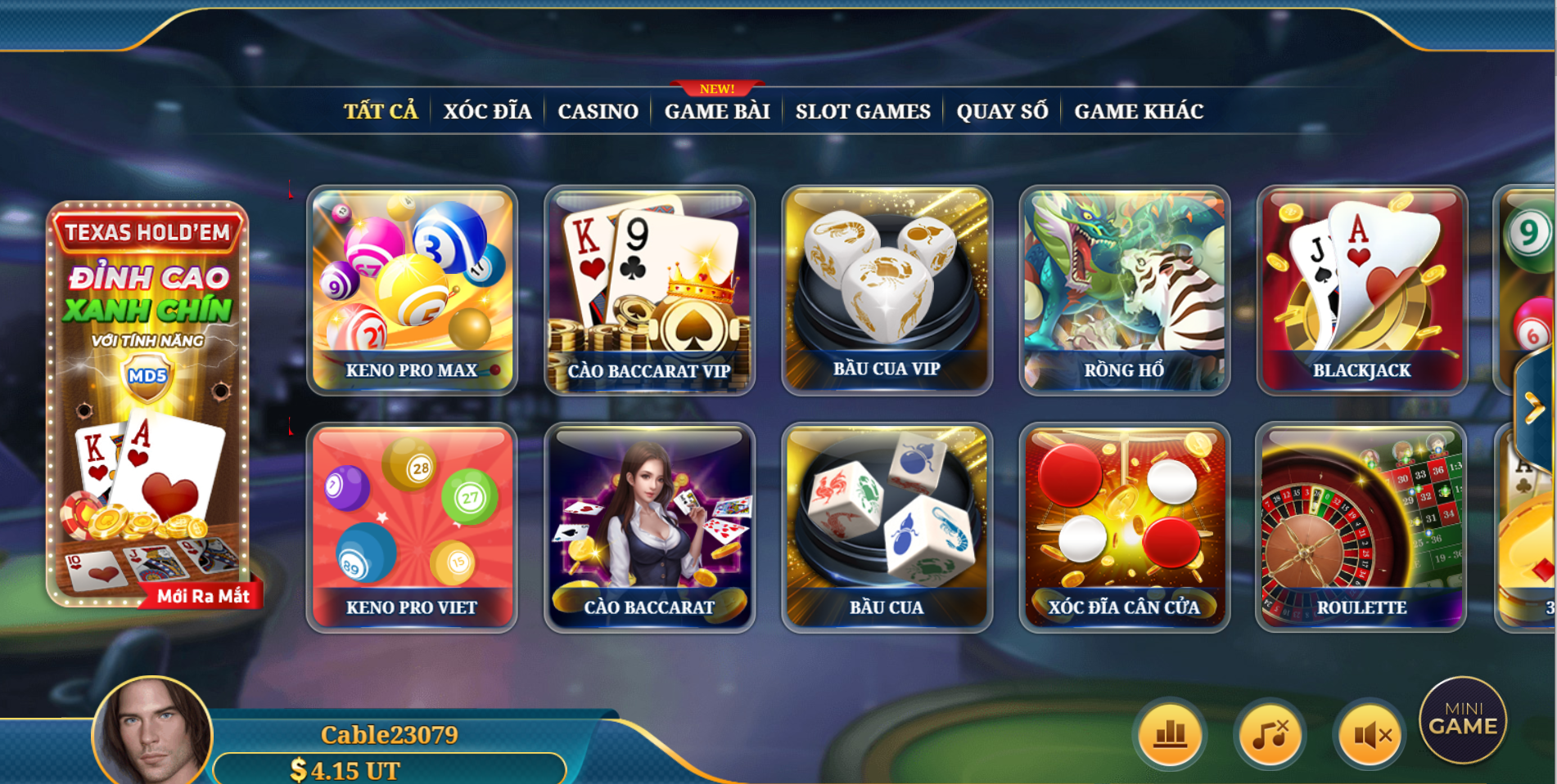 Sảnh game Saba Club tại Bong88