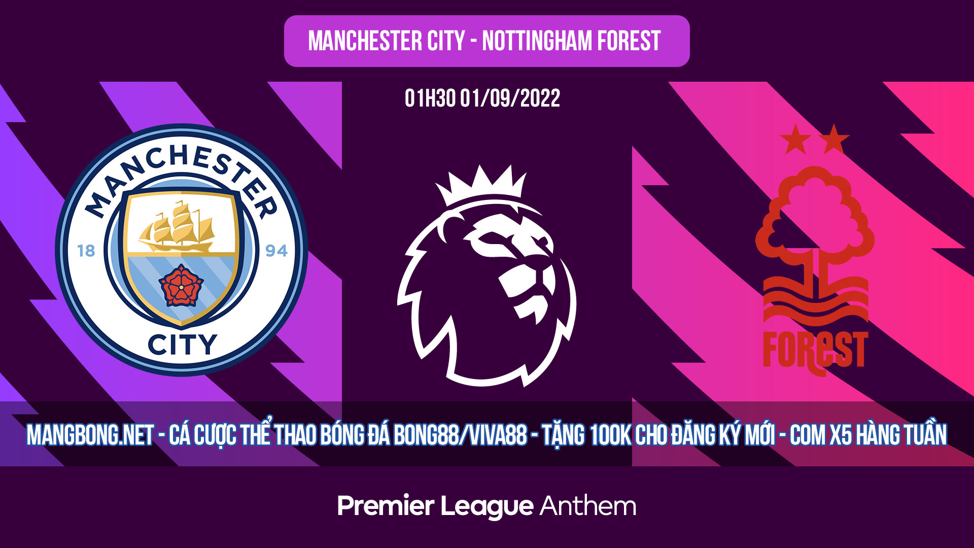 Soi kèo Manchester City - Nottingham Forest  Vòng 5