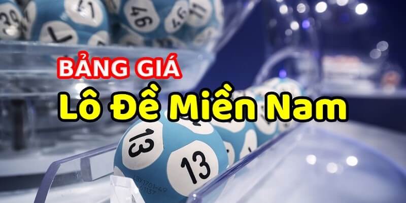 Bảng giá lô đề miền Nam tại Ld789