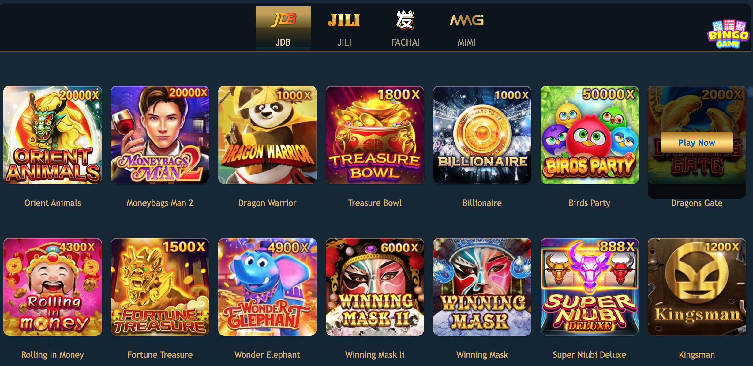 Một số trò chơi Game Slot tại Sv388